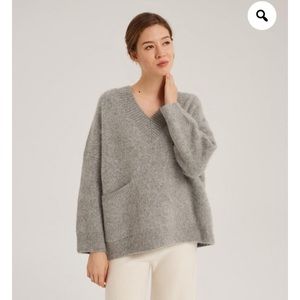 Nap Loungewear V-Neck Jersey Sweater